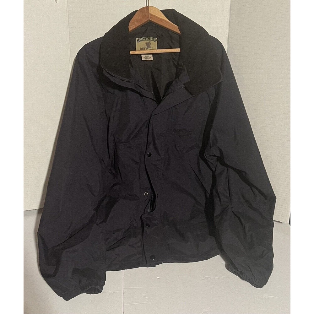 Field & Stream Water Repelling Mens Blue Jacket Large